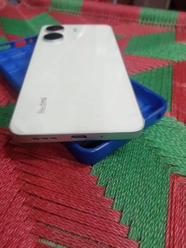 Redmi 13c 6+6 128 full box full warranty lush condition 10by10 3