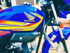 Honda Pridor100cc 2022 Blue Beauty All Punjab Number