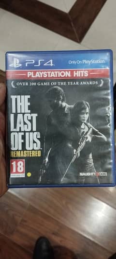 The last of us remastered PS4