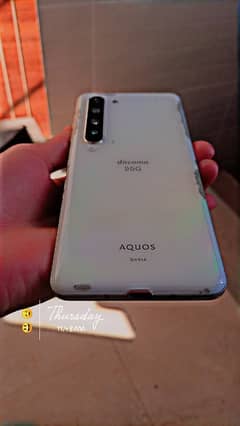 Aquos R5g Sharp panel Broken  12 gb ram 256 gb storage