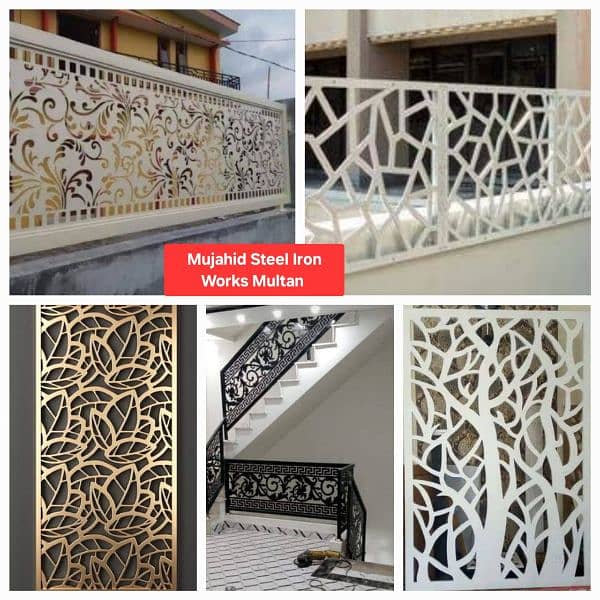 CNC LASER CUTTING GRILLS/ RAILINGS/ WINDOWS/etc 14