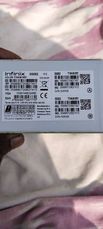 Infinix hot 50 ram8,128gb exchange for ipad mini 5 3