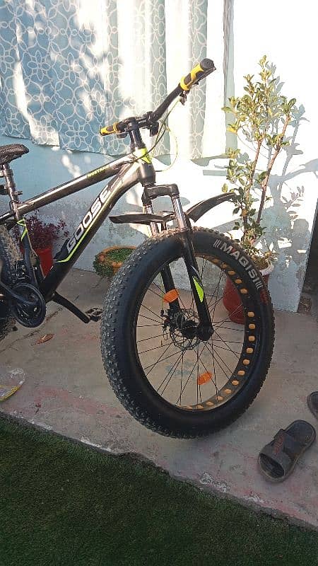 Fat tyre cycle 26×4.0 1