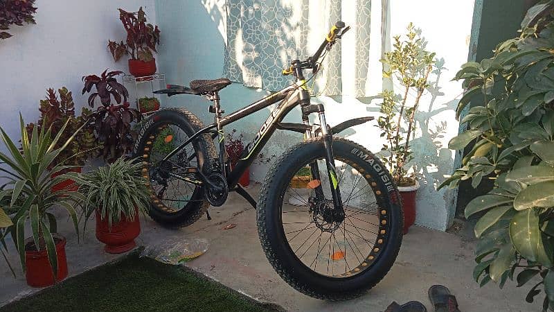 Fat tyre cycle 26×4.0 2