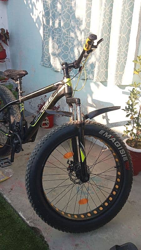 Fat tyre cycle 26×4.0 4