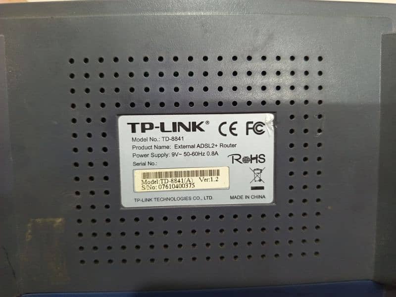 Tp Link External ADSL2+ Router 1