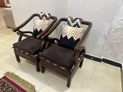 set of 2 sofa chairs