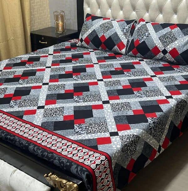 Bed Sheets | Colorful Bedsheets | Premium Bedsheet 3