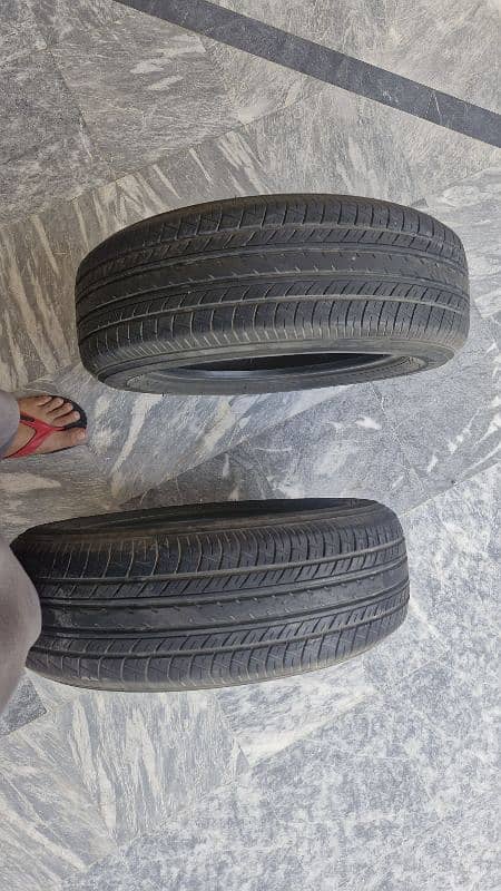 Suzuki Swift Tyre pair 185/60 R15 84H (33000KM used) 5