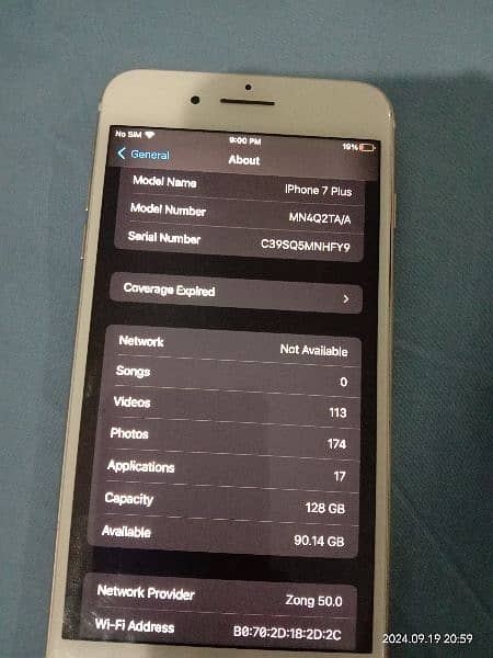 iphon7pluse Non Pta 128GB 1