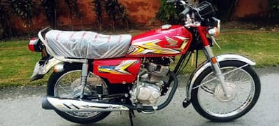 honda cg125 unregistered 2025 (used 700km)  (0333-411-44-00)