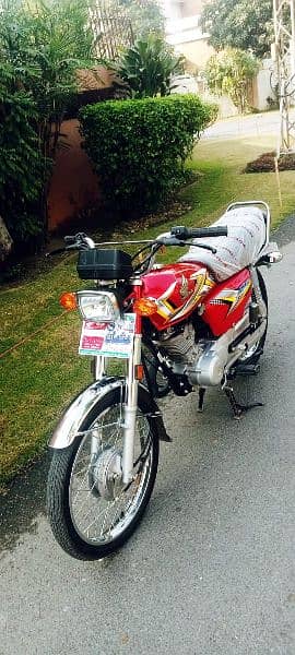 honda cg125 unregistered 2025 (used 700km)  (0333-411-44-00) 7