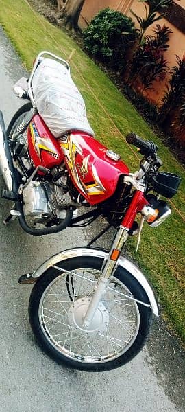 honda cg125 unregistered 2025 (used 700km)  (0333-411-44-00) 12