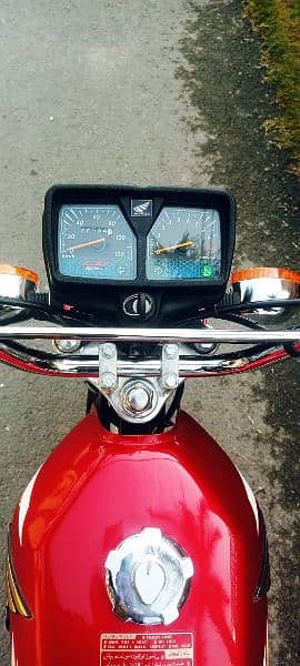 honda cg125 unregistered 2025 (used 700km)  (0333-411-44-00) 14