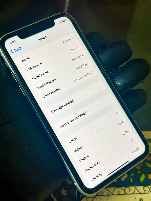 iPhone Xr (white) Non PTA 64gb 11