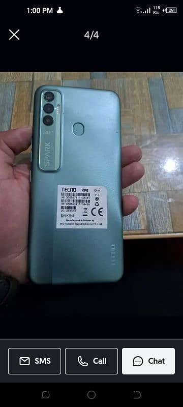 Tecno spark 7pro 0