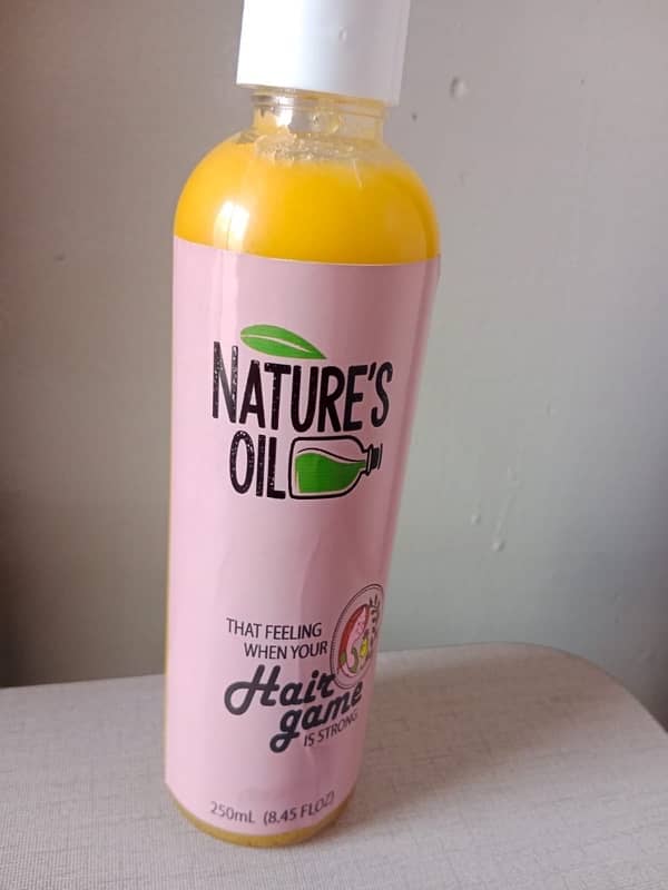 Nature's hair oil l Control hair fall and promotes hair growth 1