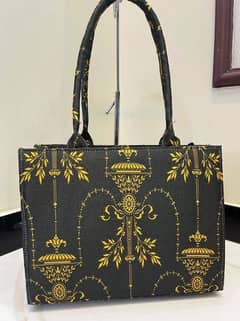 Girl's Canvas Printed Hand Bag