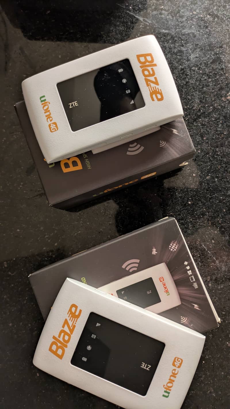 UFONE BLAZE 4G BAHRIA TOWN | 8000 PKR BOTH DEVICE 1