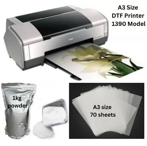 DTF printer A3 size 1390 model 0