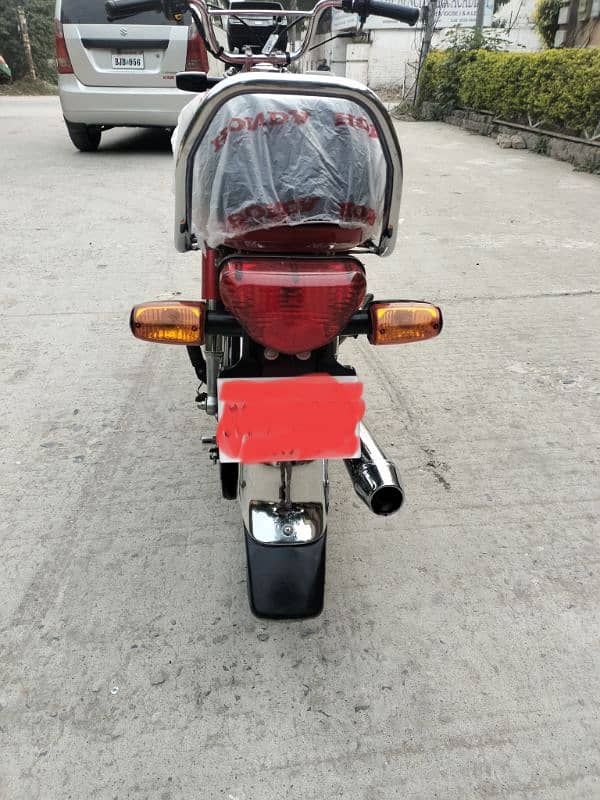 Honda CD70 model 2023 Rawalpindi number 4