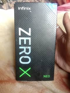 INFINIX ZERO X NEO BOX AVAILABLE