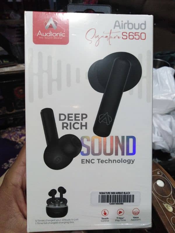 Audionic Signature S650 Airbuds 0