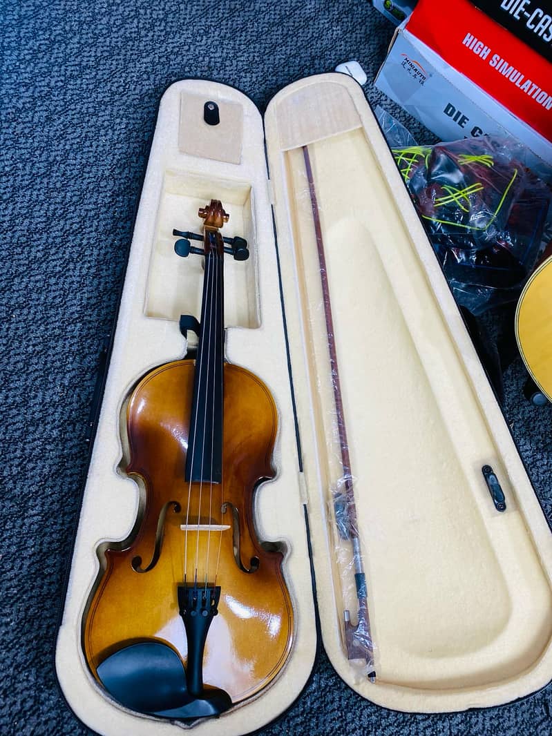 Acoustic Violin 4/4 Box packed with acessoires Best violin store 12