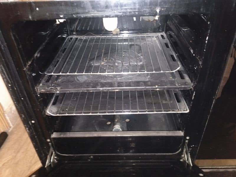 Cooking range dual stove with oven 3