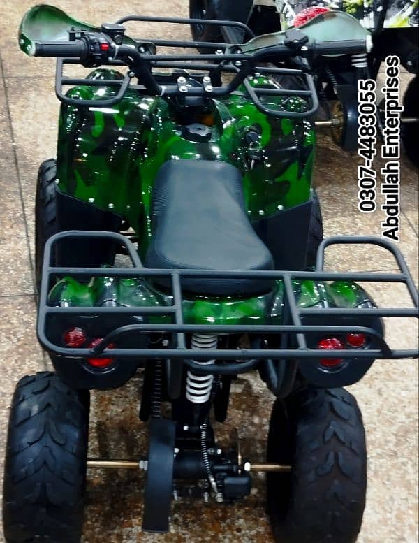 107cc 8 lights model atv quad bike 4 wheel for sale delivery all Pak 6