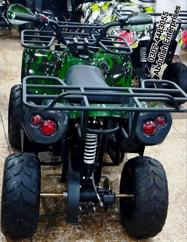 107cc 8 lights model atv quad bike 4 wheel for sale delivery all Pak 7