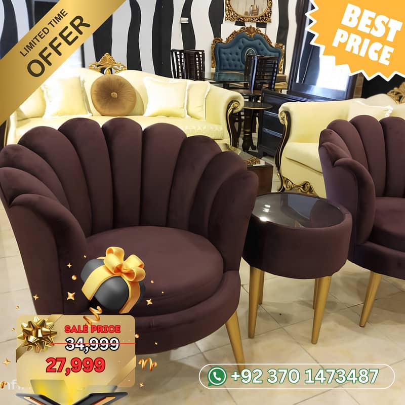 Bedroom chairs/ sofa chairs / coffee chairs / luxury chairs / chairs 11