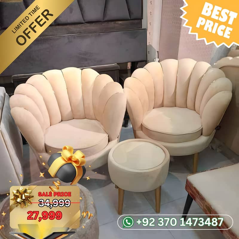 Bedroom chairs/ sofa chairs / coffee chairs / luxury chairs / chairs 12