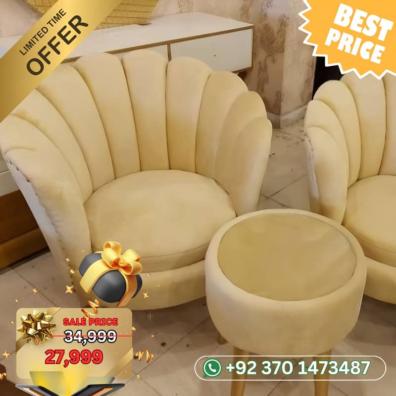 Bedroom chairs/ sofa chairs / coffee chairs / luxury chairs / chairs 7