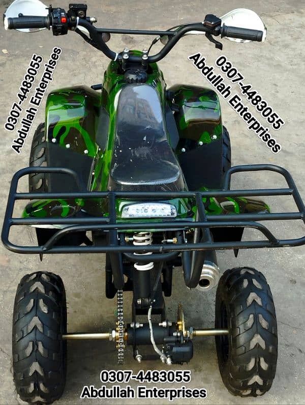 110cc  Dubai import 4 wheel quad bike atv for sell 5