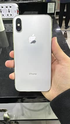 IPHONE X 256GB PTA APPROVED FACE ID FAILED SILVER COLOUR