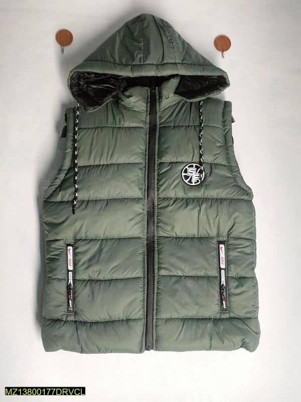 Sleeveless Puffer Jacket 0