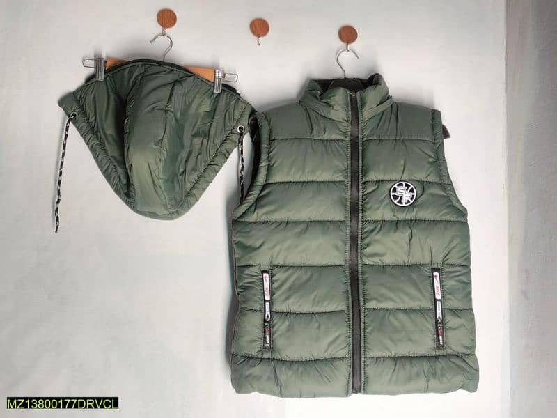 Sleeveless Puffer Jacket 1