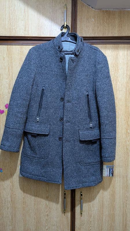 Woolen Long Coat 1