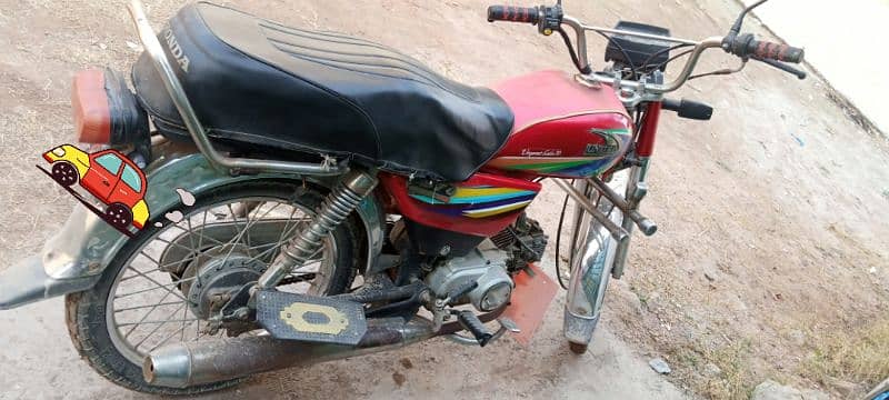 70cc motorcycle in good condition 3