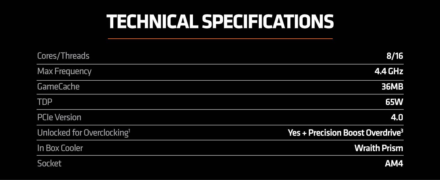 AMD RYZEN 7 3700x 3