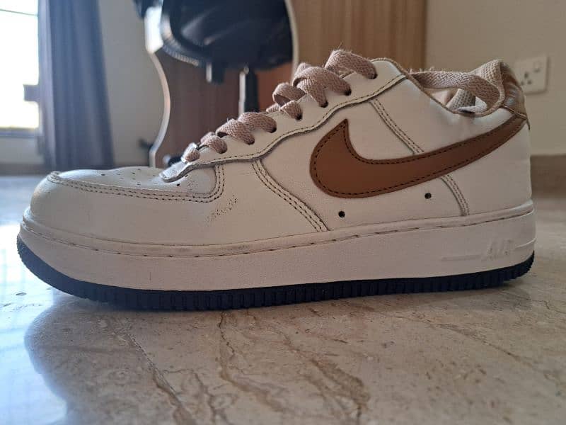 For Sale: Preloved Nike Air Force Shoes (Brown Theme) 4