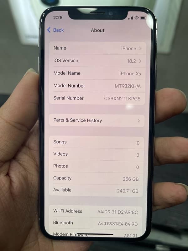 Iphone Xs 256Gb PTA 2