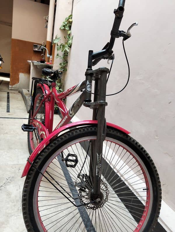 mountain cycle with disc brake 1