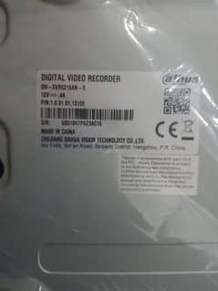 16 Channel Xvr5216AN-X with box accessories