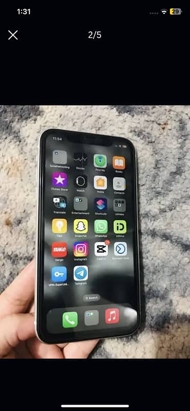 iPhone 11 jv 64 gb argent sale 2