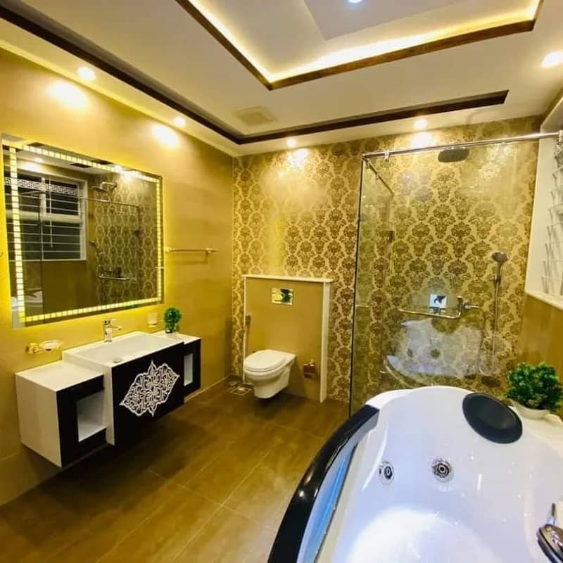 2 Kanal Brand New Luxury Ultra-Modern Design Most Fully Furnished Home Theater Swimming Pool Bungalow For Sale At Prime Location 6