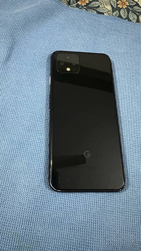 GOOGLE PIXEL 4 6gb 64gb single sim black speaker minor noisy. 1