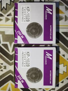 Speakers tweeters subwoofers and boxes for sale