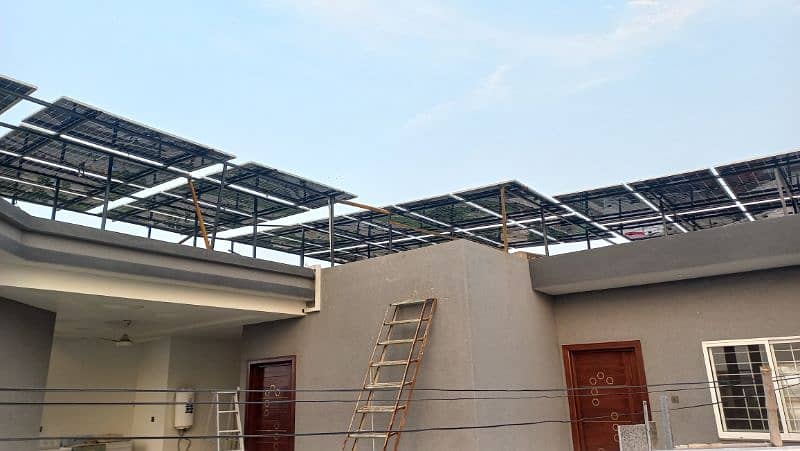 solar panel + structure + net metering 03216642843 14